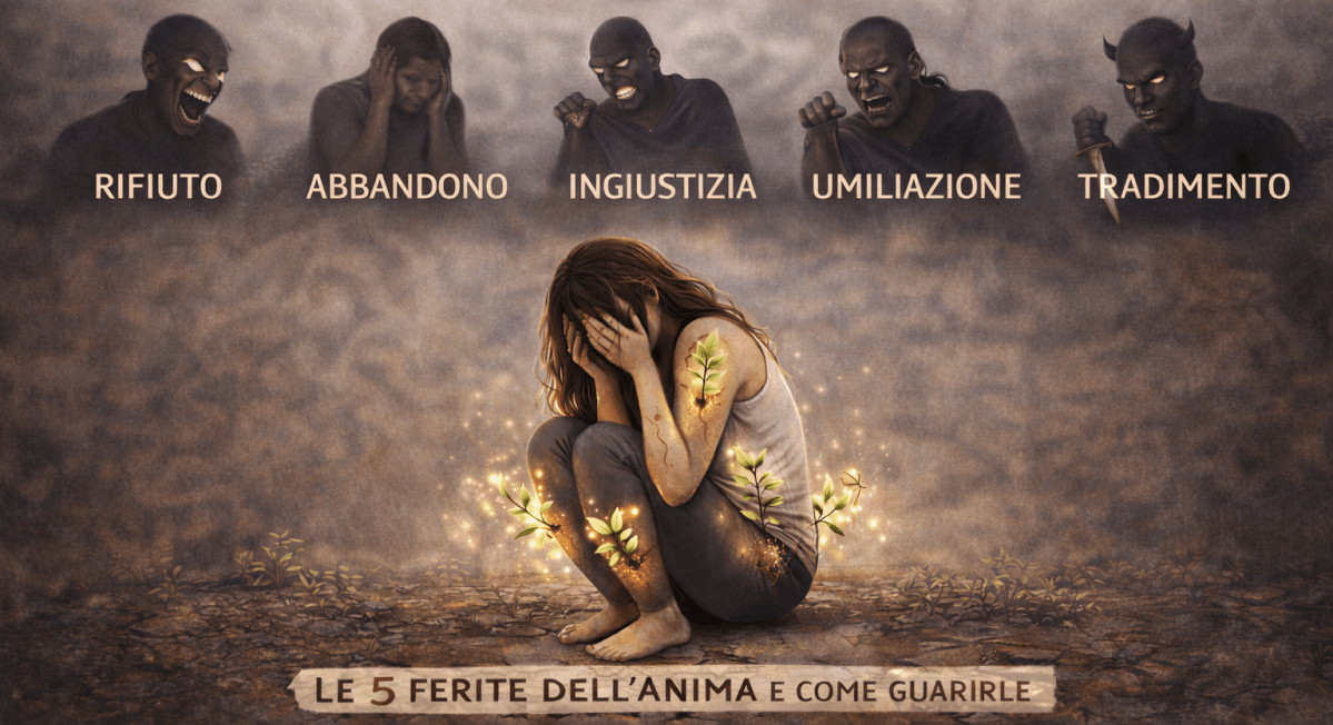 LE 5 FERITE DELL’ANIMA E COME&nbsp;GUARIRLE